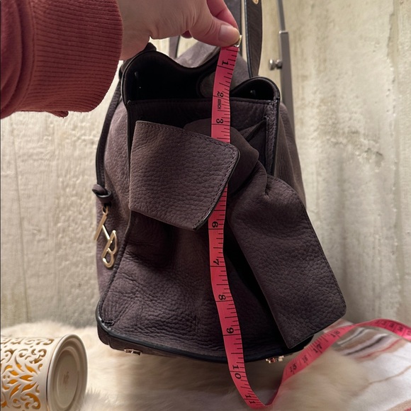 Henri Bendel Misty Gray Nubuck Handbag - Picture 15 of 15